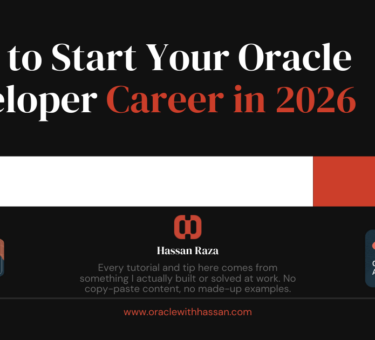 How to Start Your Oracle Developer Career in 2026