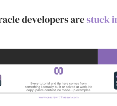 Why Oracle developers are stuck in 2026