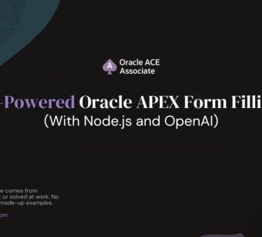 AI-powered Oracle APEX form filling using Node.js, Socket.io and OpenAI
