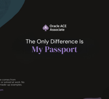The Only Difference Is My Passport
