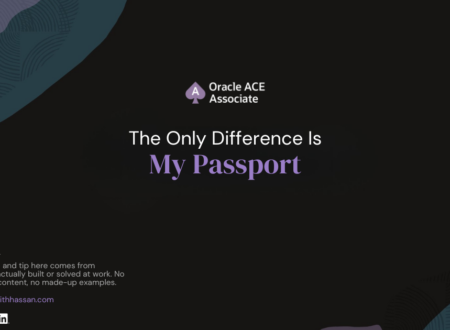 The Only Difference Is My Passport