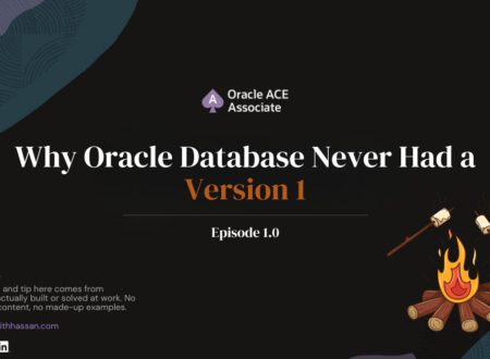 Oracle Database Version 1