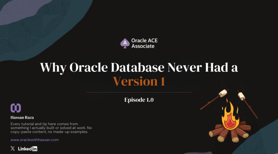 Oracle Database Version 1