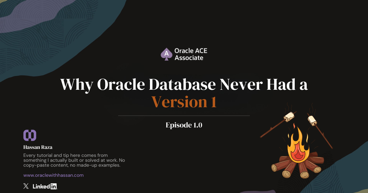 Oracle Database Version 1